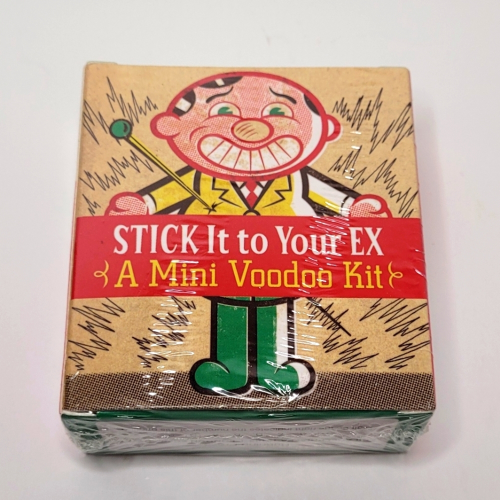 Funny Stick It To Your Ex A Mini Voodoo Kit Gag Gift New Sealed
